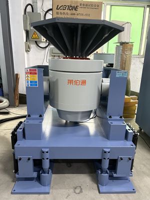충격 격리 장치가 있는 자동차 부품을 위한 실험실 전기 역학 진동 쉐이커 MIL-STD, DIN, ISO, ASTM 표준을 충족