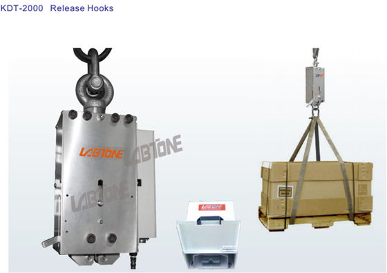대형 포장 유통 시뮬레이션을 위한 내구성이 뛰어나고 견고한 낙하 시험기 릴리스 후크
