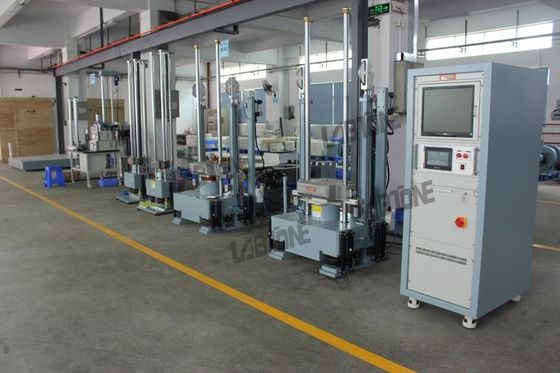 200x250mm에서 200x200cm까지 다양한 테이블 크기를 갖춘 충격 시험 시스템으로, 최대 1000kg의 다양한 시료 무게 테스트에 적합합니다.