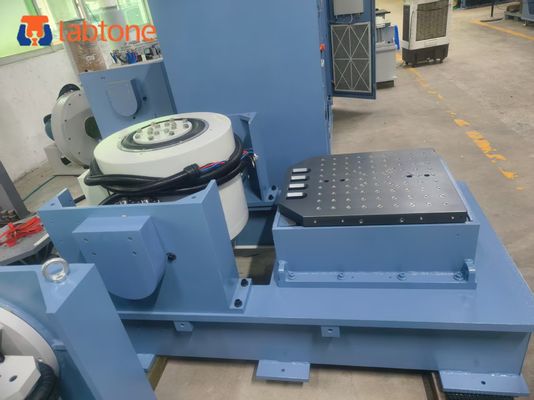 Electrodynamic Vibration Shaker System with Head Expander and Horizontal Slip Table for Laboratory Testing and Research